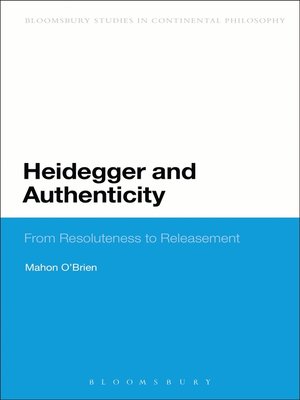cover image of Heidegger and Authenticity